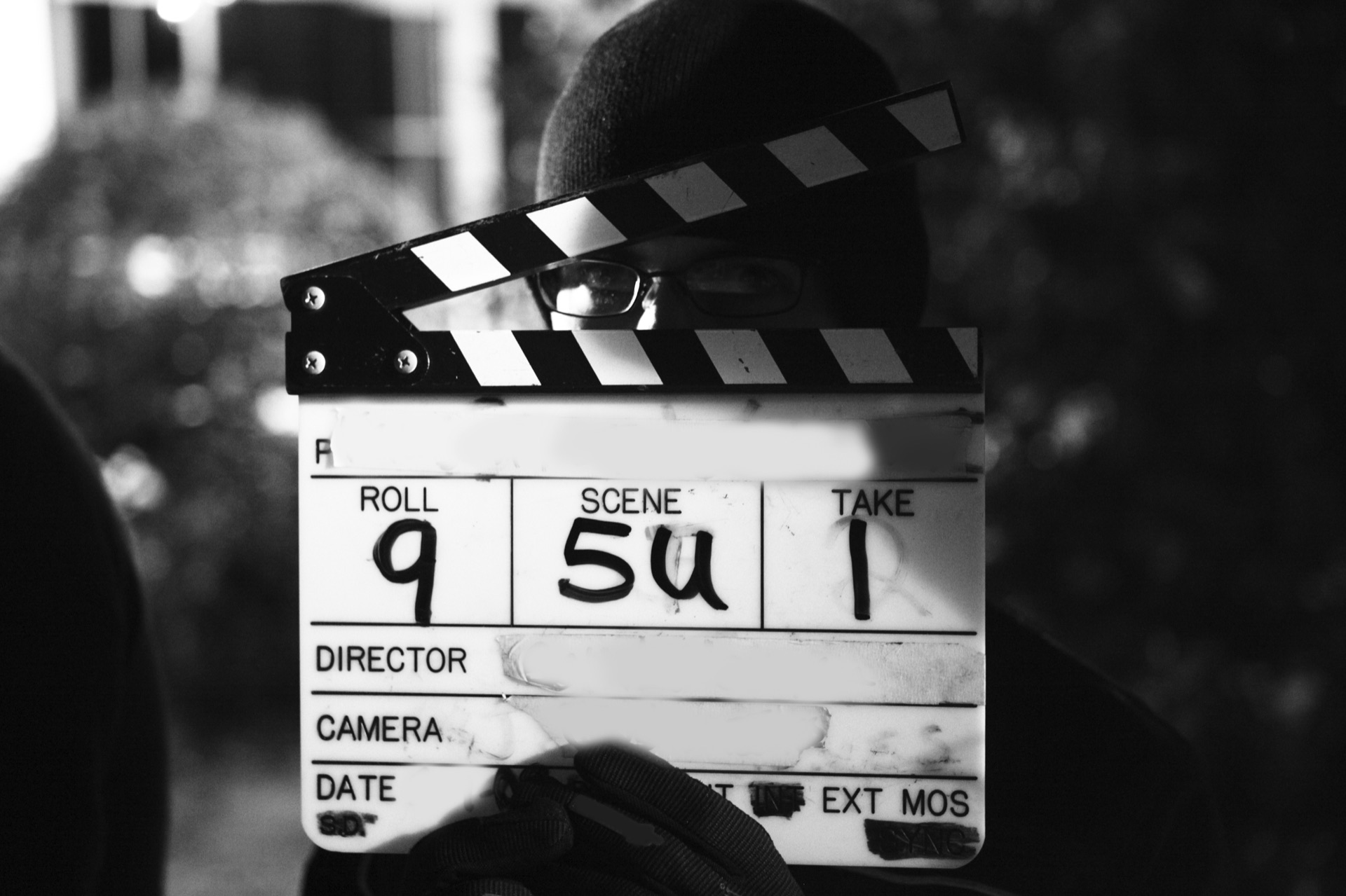 Film slate marker